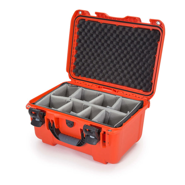 Nanuk 918 Case with Padded Divider (Orange)