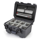 Nanuk 918 Case with Lid Organizer and Padded Divider (Graphite)
