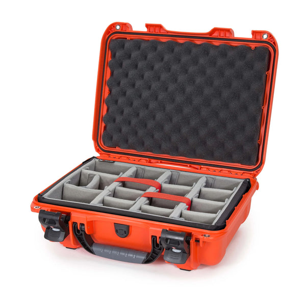 Nanuk 923 Case with Padded Divider (Orange)