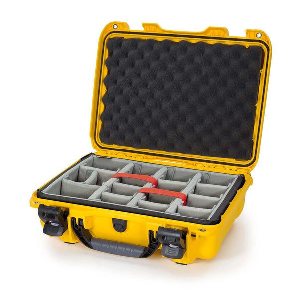 Nanuk 923 Case with Padded Divider (Yellow)