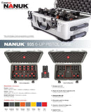 Nanuk 935 6 Up Pistol Case (Black)