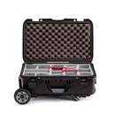 NANUK-R 935 Case with Padded Divider & Heavy Duty Wheels (Black)