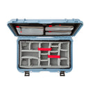 Nanuk 935 Case with Lid Organiser and Padded Divider (Cyan-Blue)(Limited Edition)