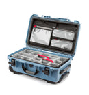 Nanuk 935 Case with Lid Organiser and Padded Divider (Cyan-Blue)(Limited Edition)