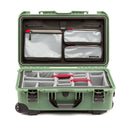 Nanuk 935 Case with Lid Organiser and Padded Divider (Sage)(Limited Edition)