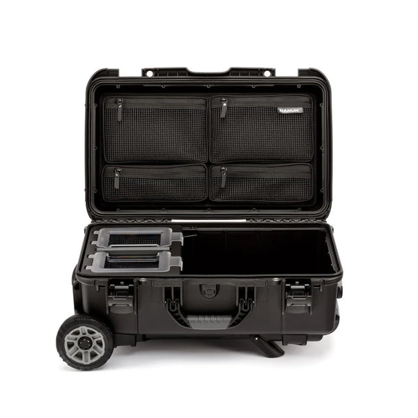 Nanuk 935 Trail 30 Gear Case with Heavy Duty Wheels R Collection (Black)