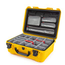 Nanuk 940 Pro Photo Case with Lid Organiser and Padded Divider (Yellow)