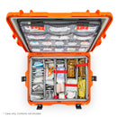 Nanuk 945 Case with EMS Lid Organiser / Padded Divider Kit (Orange)
