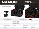 Nanuk 960 Case for Sony Burano (Black)