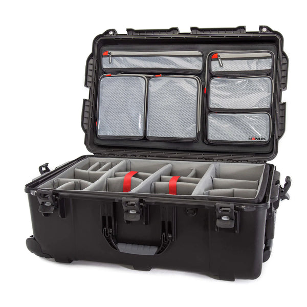 Nanuk 963 Pro Photo Case with Padded Divider and Lid Organiser (Black)