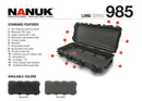 Nanuk 985 Case Empty (Olive)
