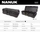 Nanuk 988 Case with Padded Divider (Black)