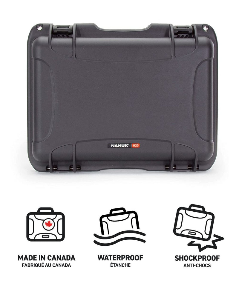 Nanuk 925 Case for DJI Avata 2 Fly More Combo (Graphite)