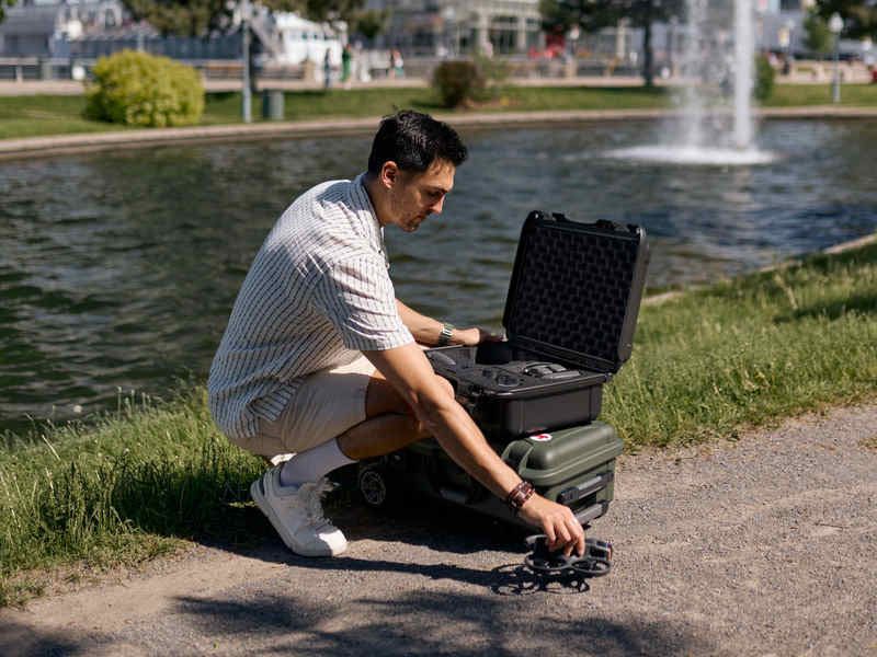 Nanuk 925 Case for DJI Avata 2 Fly More Combo (Graphite)