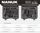 Nanuk 930 Case for DJI RS 4 / RS 4 Pro Combo (Graphite)