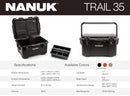 Nanuk Trail 35 Gear Case T35S Eco Friendly (Black)