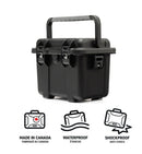 Nanuk T20 Top Loader Case with Tray & Rigid Divider (Black)