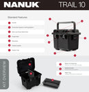 Nanuk Trail 10 Gear Case T20 R Collection (Black)