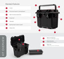 Nanuk Trail 15 Gear Case T30 R Collection (Black)
