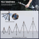 Neewer 63" Carbon Fiber Travel Tripod with 360° Panorama Ball Head