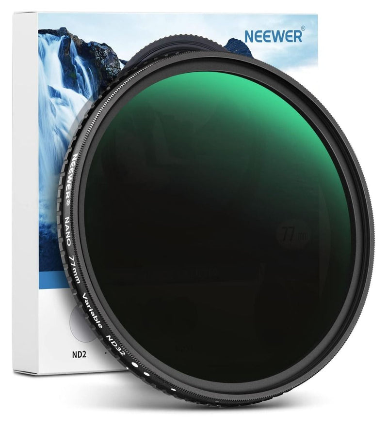 Neewer 77mm MRC HD VND Filter ND2-ND32