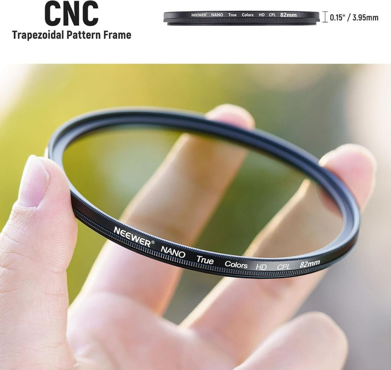 Neewer 82mm MRC HD True Colour CPL Filter