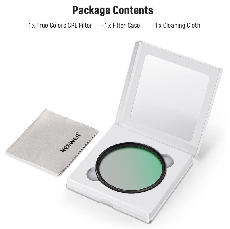 Neewer 82mm MRC HD True Colour CPL Filter