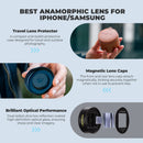 Freewell 1.33x Neutral Streak Anamorphic Lens with 17mm Mount for Freewell 17mm Mount iPhone Cases