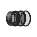 Freewell 1.55x Neutral Streak Anamorphic Lens with 17mm Mount for Freewell 17mm Mount iPhone Cases