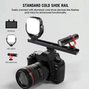 PhotoGear 7" Cold Shoe Extension Rail with Multiple Mounting Holes