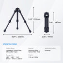 PhotoGear Carbon Fiber Retractable Mini Tripod