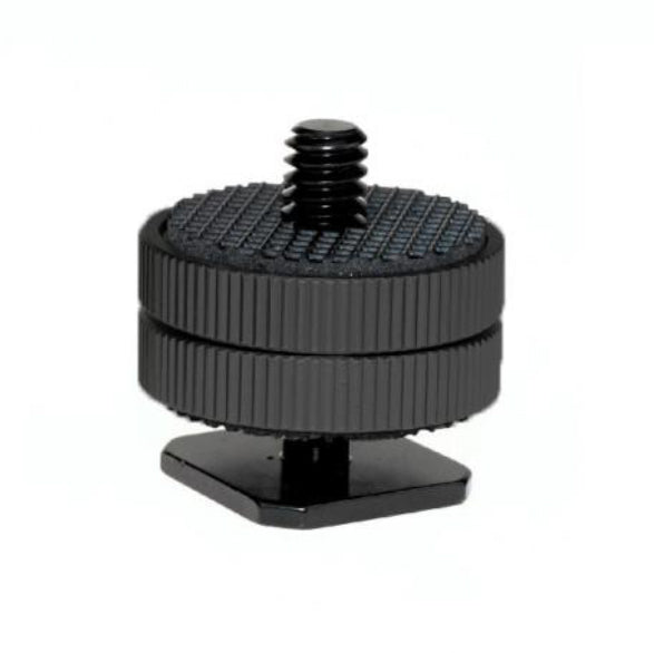 PhotoGear Cold Shoe to 1/4"-20 Screw Thread (Black)