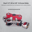 PhotoGear Double Ball Head Magic Arm with Retractable Pins and 1/4" Screw