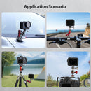 PhotoGear Double Ball Head Magic Arm with Retractable Pins and Gopro Stand