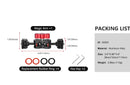 PhotoGear Dual 1/4" Screw Ball Head Magic Arm with Arri Locating Pin