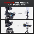 PhotoGear Horizontal and Vertical Metal Phone Clamp with Cold Shoe & Arca Plate