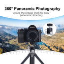 PhotoGear Mini 360° Panoramic Ball Head with 1/4" Screw & Cold-Shoe Mount