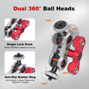 PhotoGear Multi-Angle Magic Arm with 360° Dual Ball Heads