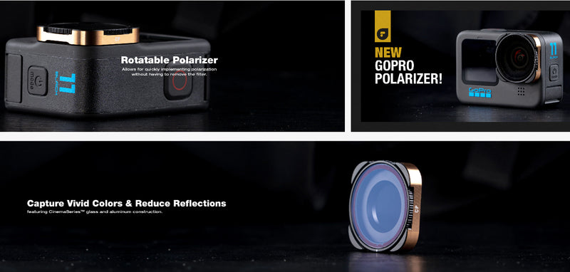PolarPro Circular Polarizer (CP) Filter for GoPro HERO9/10/11/12/13 Black