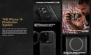 PolarPro LiteChaser 16 BaseCase for iPhone 16 Pro (Black)