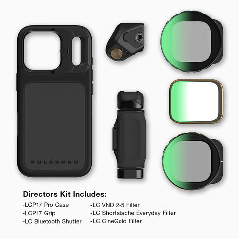 PolarPro LiteChaser 17 Directors Bundle for iPhone 17 Pro