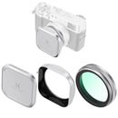 K&F Concept MCUV Filter Kit with Lens Hood and Lens Cap for Fuji X100