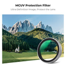 K&F Concept MCUV Filter Kit with Lens Hood and Lens Cap for Fuji X100