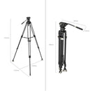 SmallRig FreeBlazer Heavy-Duty Carbon Fiber Tripod Kit AD-100 3989