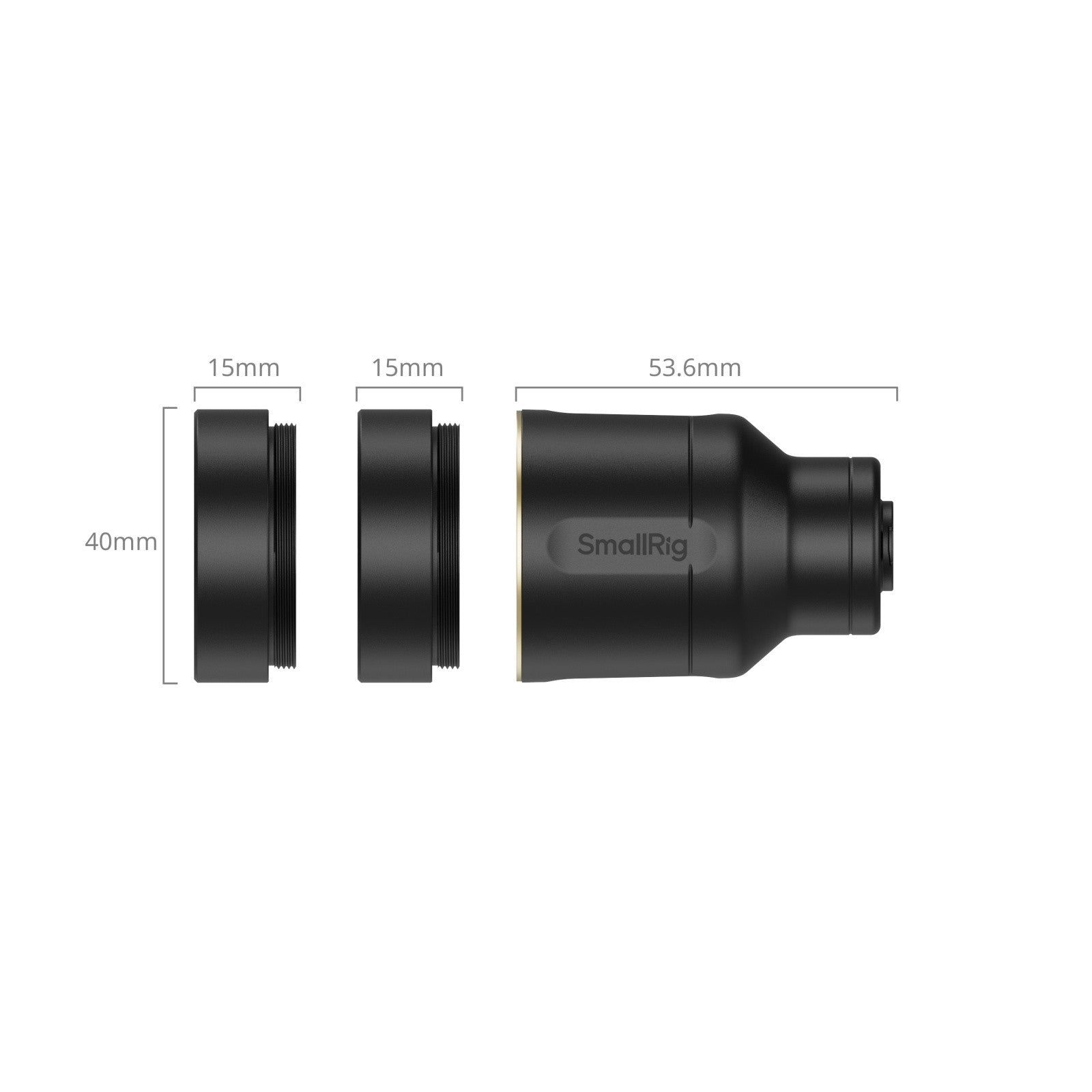 SmallRig 2x Magnification Telephoto & Macro Lens Kit for Phones (T-Mou