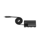 SmallRig Attachable Self-Coiling Dummy Battery Power Cable for USB-C for NP-F550 6416