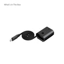 SmallRig Attachable Self-Coiling Dummy Battery Power Cable for USB-C for NP-FZ100 6412