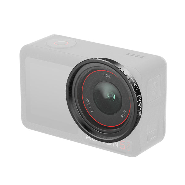 SmallRig Attachable Star Cross Filter (6 Points) for DJI Osmo Action 5 Pro / 4 5839
