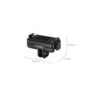SmallRig Bidirectional Quick Release Folding Adapter Mount with 2-Prong Mount and 1/4"-20 Threaded Hole 5890
