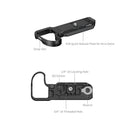 SmallRig Bottom Mount Plate for Nikon Z5IIC (Black) 6695